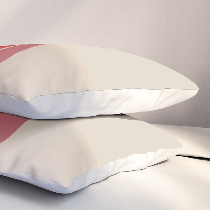 Cat and Plant 66 Pillow Sham Gallery Image 3