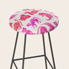 Cat Positions - Pink OmbrÃ© Palette Stool Gallery Image 2