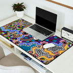 Authentic Aboriginal Art - Discovering Your Dreams Desk Mat Gallery Image 2