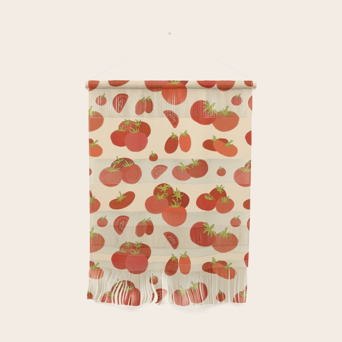 Hand Drawn Italian Roman Pomodori Tomato Classic Mediterranean Art Wall Hanging Gallery Image 1