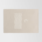moon over water - neutral Rug Gallery Image 2