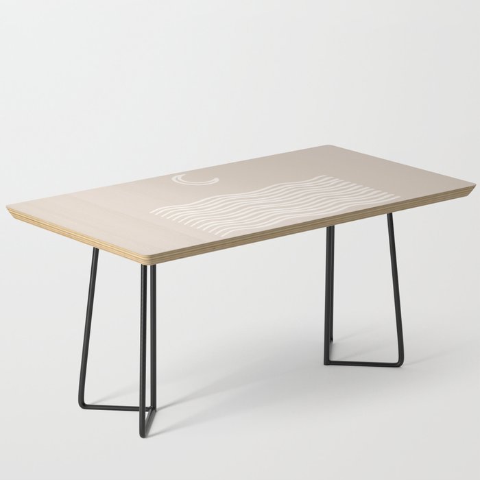 moon over water - neutral Coffee Table Gallery Image 1