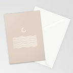 moon over water - neutral Stationery Card Gallery Image 2