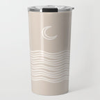 moon over water - neutral Travel Mug Gallery Image 1