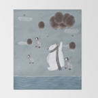 someday i'll fly away Throw Blanket Gallery Image 2