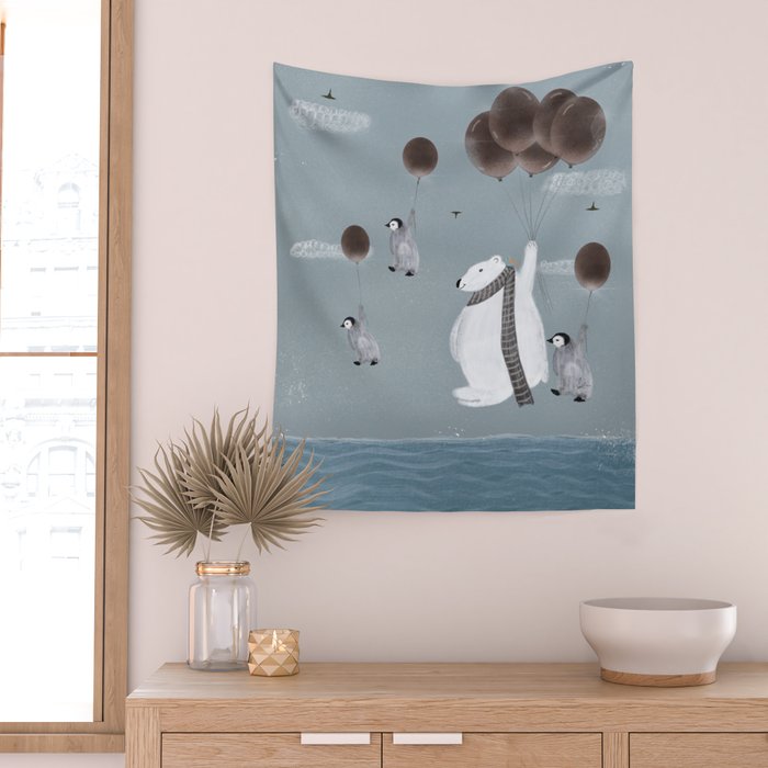 someday i'll fly away Wall Tapestry Gallery Image 2