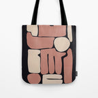 Modern Abstract Minimal Shapes 167 Tote Bag Gallery Image 1