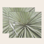 Sage green yucca plant - desert plant mexico - travel photography   Placemat Gallery Image 1