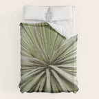 Sage green yucca plant - desert plant mexico - travel photography   Duvet Cover Gallery Image 6