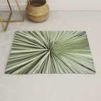 Sage green yucca plant - desert plant mexico - travel photography   Rug Gallery Image 1