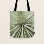 Sage green yucca plant - desert plant mexico - travel photography   Tote Bag Gallery Image 1