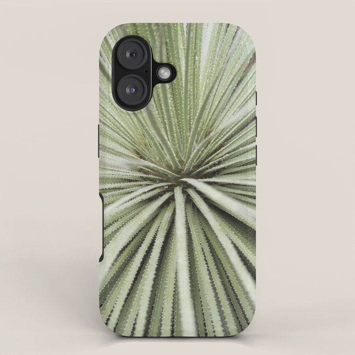 Sage green yucca plant - desert plant mexico - travel photography   iPhone Case Gallery Image 1
