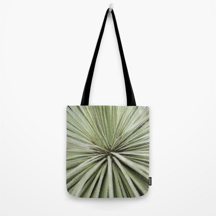 Sage green yucca plant - desert plant mexico - travel photography   Tote Bag Gallery Image 2