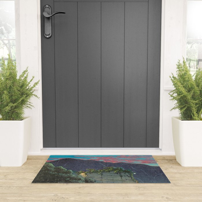 Morning at Keniku Welcome Mat Gallery Image 3