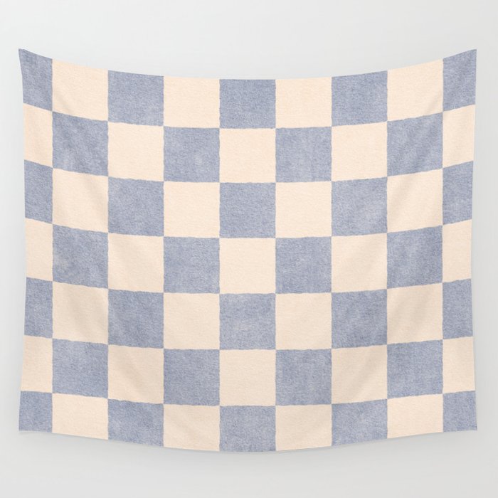 CHECKER - 001 - Ash Wall Tapestry Gallery Image 1