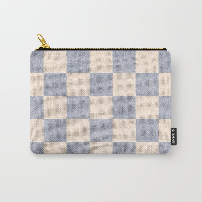 CHECKER - 001 - Ash Carry All Pouch Gallery Image 1