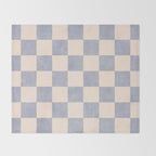 CHECKER - 001 - Ash Throw Blanket Gallery Image 2