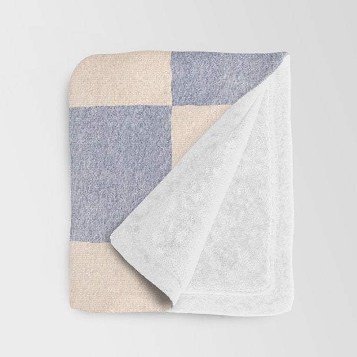 CHECKER - 001 - Ash Throw Blanket Gallery Image 3