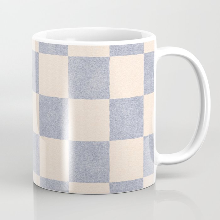CHECKER - 001 - Ash Coffee Mug Gallery Image 1