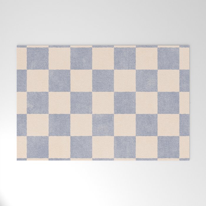 CHECKER - 001 - Ash Welcome Mat Gallery Image 1