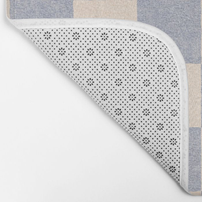 CHECKER - 001 - Ash Bath Mat Gallery Image 2