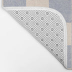 CHECKER - 001 - Ash Bath Mat Gallery Image 2