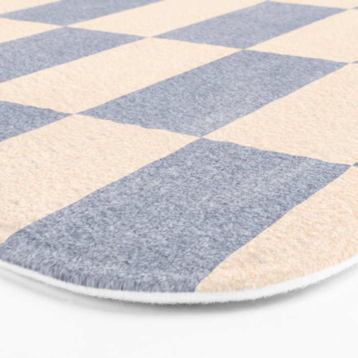 CHECKER - 001 - Ash Bath Mat Gallery Image 3