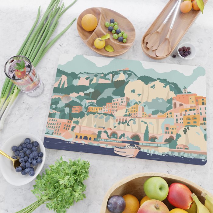 Amalfi, Italy Cutting Board Gallery Image 2