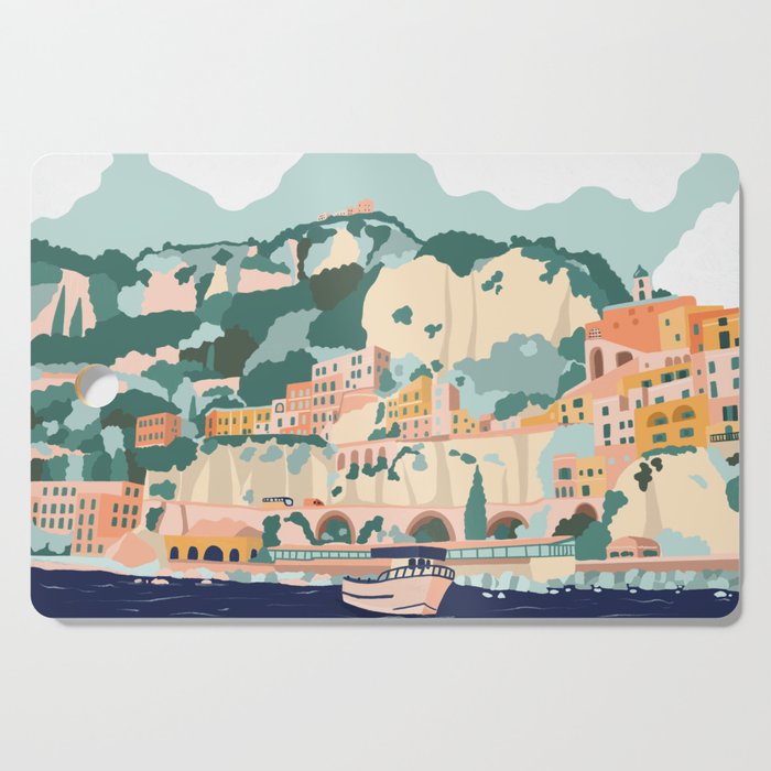 Amalfi, Italy Cutting Board Gallery Image 1