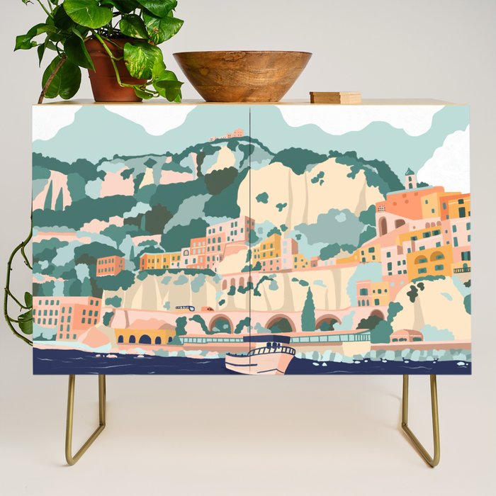 Amalfi, Italy Credenza Gallery Image 1