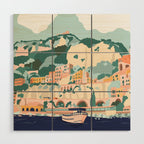 Amalfi, Italy Wood Wall Art Gallery Image 1