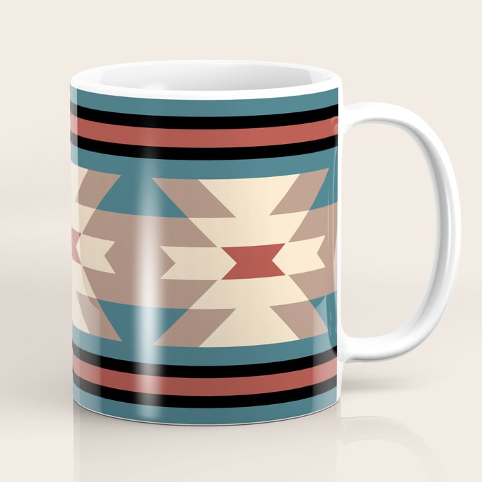 Southwestern Pattern 126 Coffee Mug Gallery Image 1