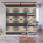 Southwestern Pattern 126 Wall Mural Gallery Image 1