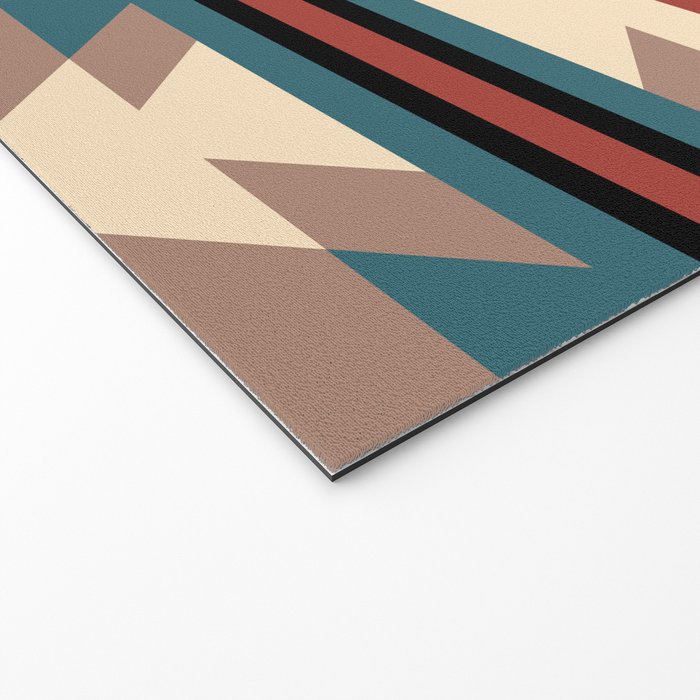 Southwestern Pattern 126 Welcome Mat Gallery Image 2