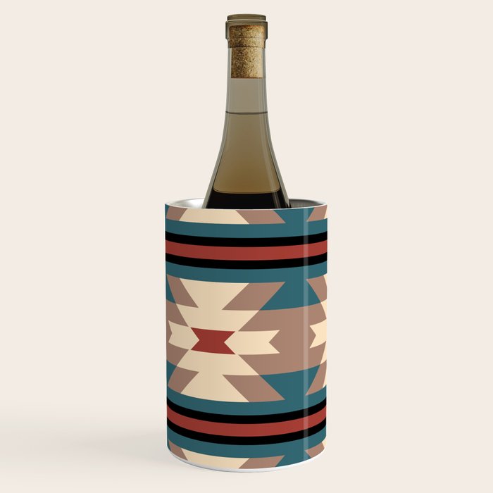 Southwestern Pattern 126 Wine Chiller Gallery Image 2