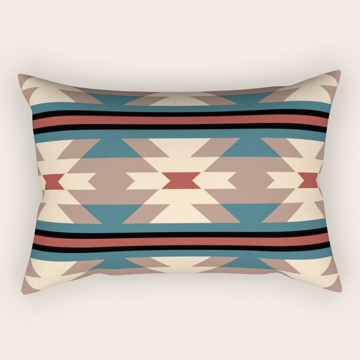 Southwestern Pattern 126 Rectangular Pillow Gallery Image 2