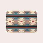 Southwestern Pattern 126 Bath Mat Gallery Image 1