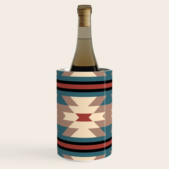 Southwestern Pattern 126 Wine Chiller Gallery Image 1