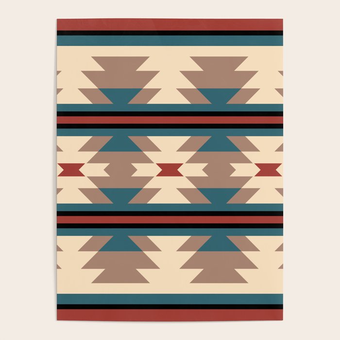 Southwestern Pattern 126 Poster Gallery Image 4