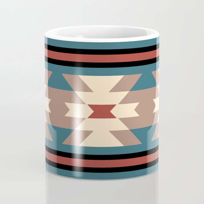 Southwestern Pattern 126 Coffee Mug Gallery Image 4