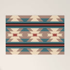 Southwestern Pattern 126 Welcome Mat Gallery Image 1