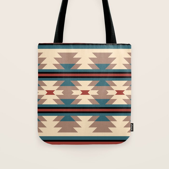 Southwestern Pattern 126 Tote Bag Gallery Image 1