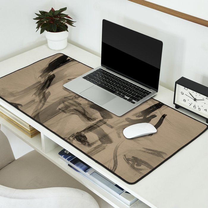 Abstract Portrait 3 Desk Mat Gallery Image 2