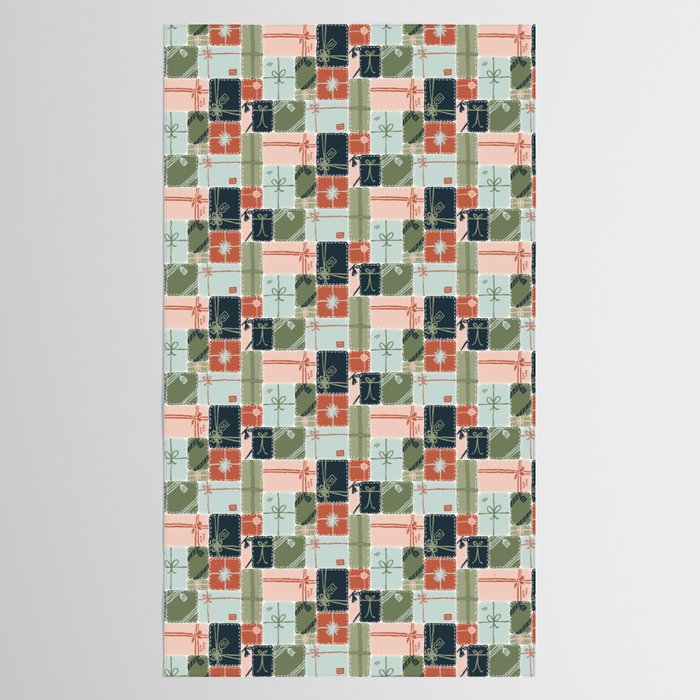 Patchwork Presents Tablecloth Gallery Image 2
