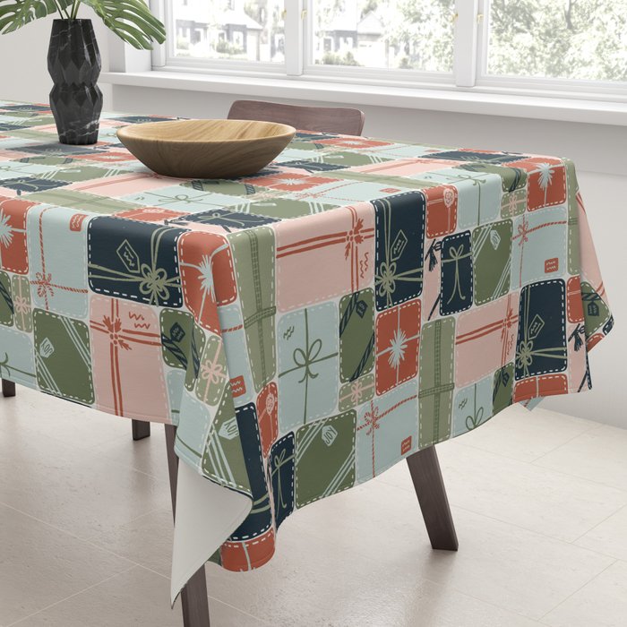 Patchwork Presents Tablecloth Gallery Image 3