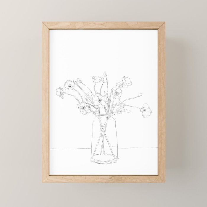 Little Gift Line Mini Art Print Gallery Image 1