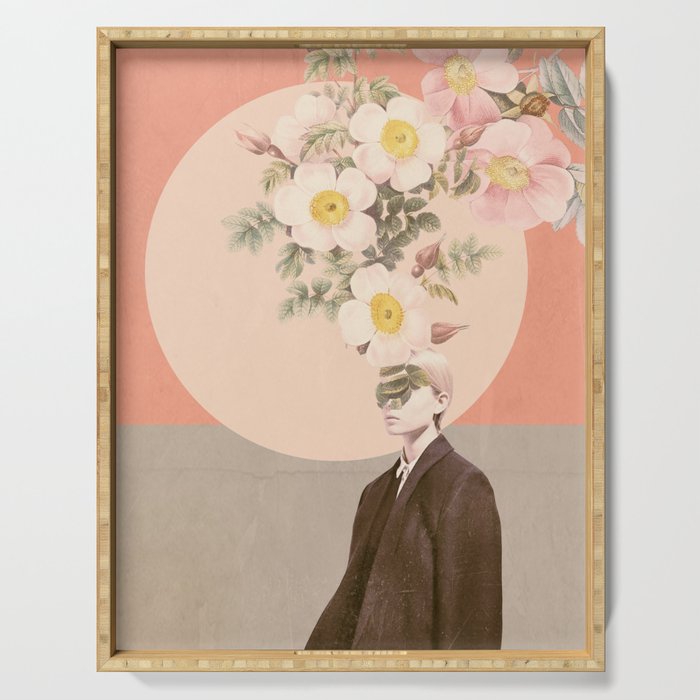 In Bloom 3 Serving Tray Gallery Image 1