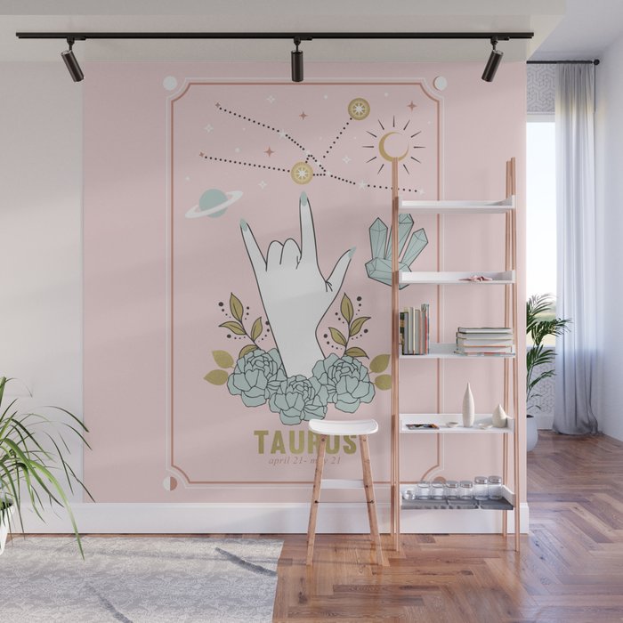 Taurus Zodiac Series Wall Mural Gallery Image 1