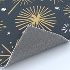 Firework display doodle art pattern Rug Gallery Image 4