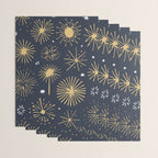Firework display doodle art pattern Wrapping Paper Gallery Image 3